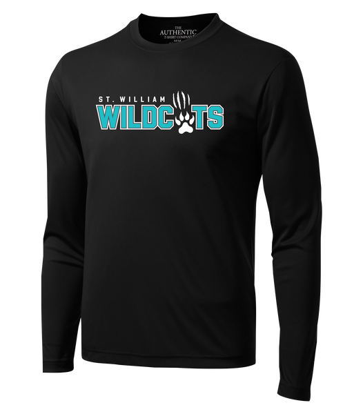 St. William Youth Dri-Fit Long Sleeve with Printed Logo