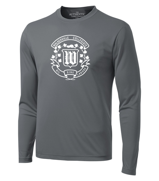 Walkerville Collegiate Institute Adult Dri-Fit Long Sleeve with Printed Logo