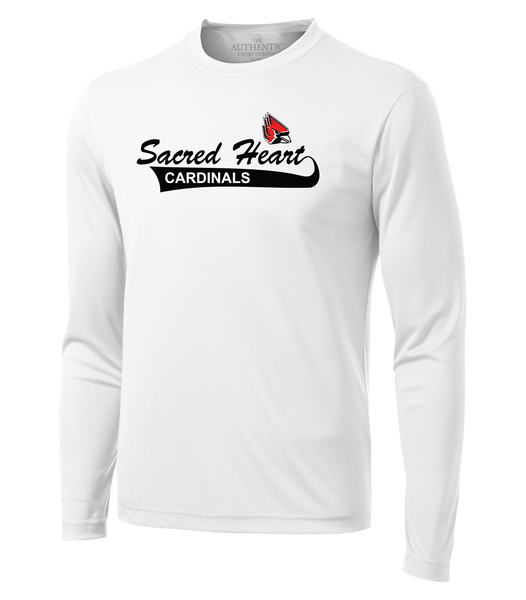 Sacred Heart Adult Dri-Fit Long Sleeve with Printed Logo