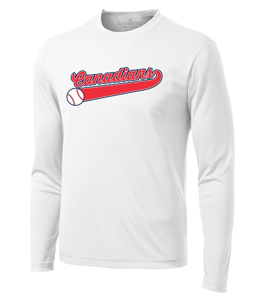 Windsor South Canadians Adult Dri-Fit Long Sleeve with Printed Logo