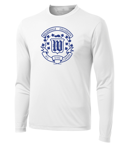 Walkerville Collegiate Institute Adult Dri-Fit Long Sleeve with Printed Logo