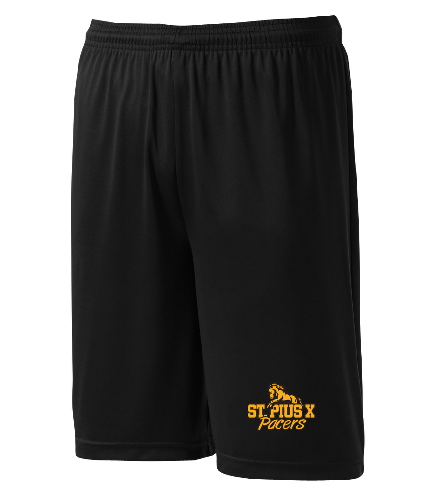 Pacers Youth Practice Shorts with Printed Logo