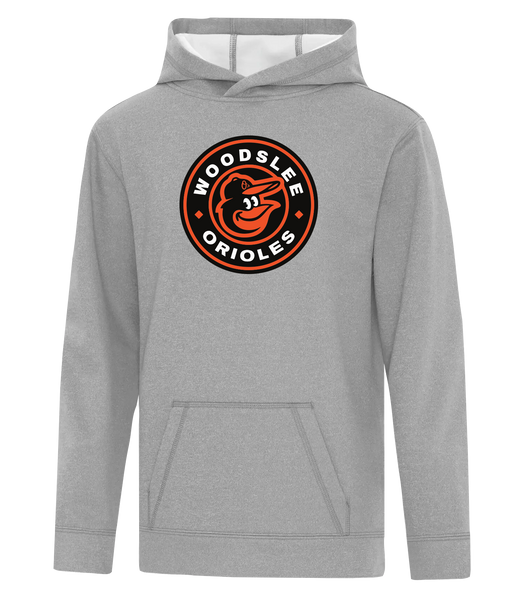 Woodslee Orioles Youth Dri-Fit Hoodie With Printed Logo