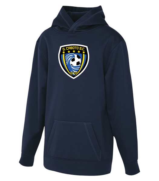 Caboto SC Crest Youth Dri-Fit Hoodie with Printed Logo