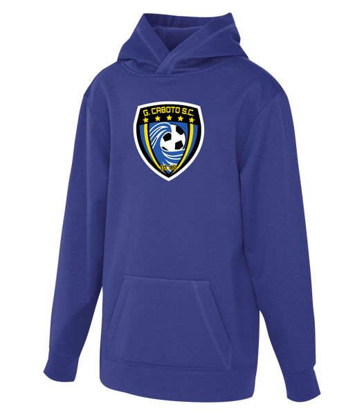 Caboto SC Crest Youth Dri-Fit Hoodie with Printed Logo