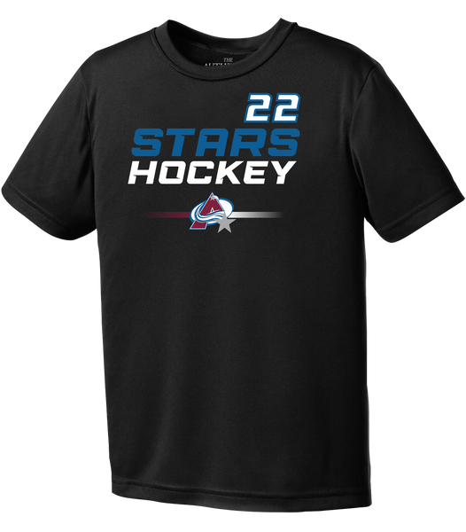 Amherstburg Stars Hockey Youth Dri-Fit T-Shirt with Printed Logo