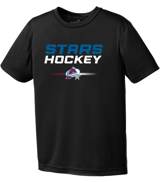 Amherstburg Stars Hockey Youth Dri-Fit T-Shirt with Printed Logo