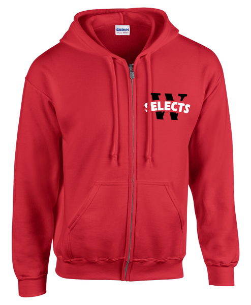 Selects Youth Cotton Full Zip Hooded Sweatshirt