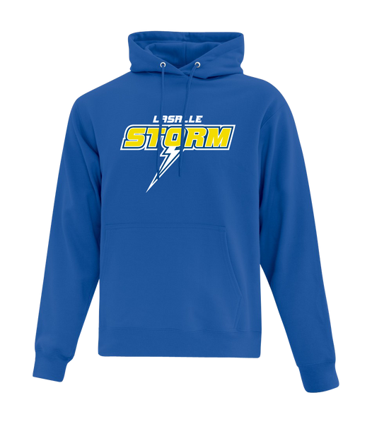 Storm Cotton Pull Over Hooded Sweatshirt with Embroidered Logo ADULT