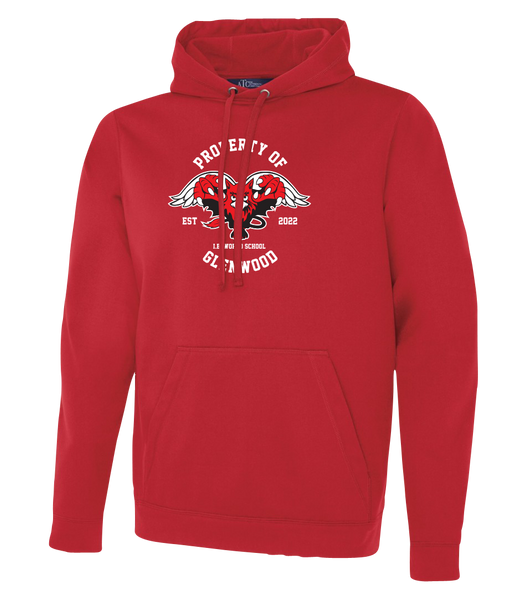 Glenwood Youth Dri-Fit Hoodie With Printed Logo