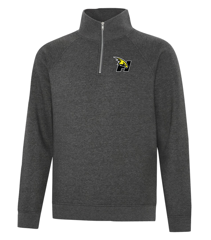 Hetherington Adult Vintage 1/4 Zip Sweatshirt with Embroidered Logo